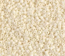 11/0 Miyuki Delica Seed Bead – Matte Cream