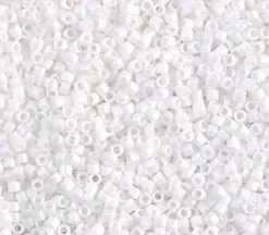 11/0 Miyuki Delica Seed Bead – Matte White