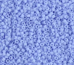 11/0 Miyuki Delica Seed Bead – Matte Opaque Agate Blue