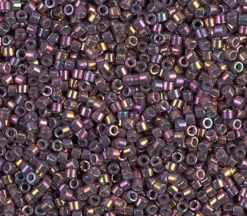 11/0 Miyuki Delica Seed Bead – Metallic Thistle Luster