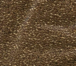11/0 Miyuki Delica Seed Bead – Metallic Light Bronze