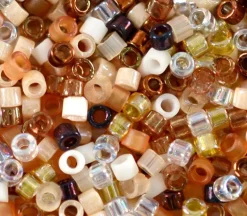 11/0 Miyuki Delica Seed Bead – Mixed Honey Butter