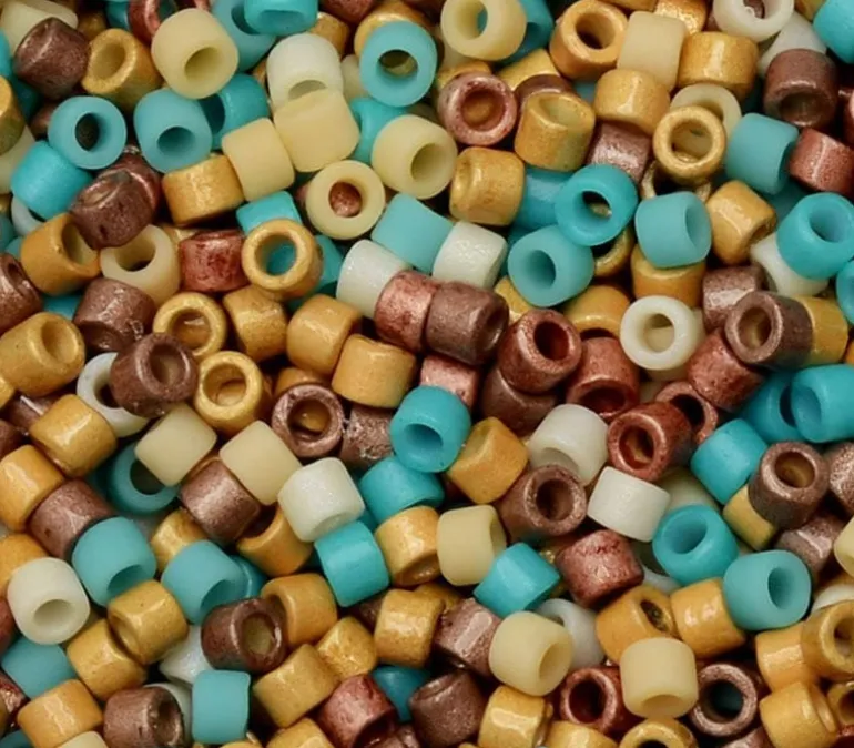 11/0 Miyuki Delica Seed Bead – Mixed Cleopatra
