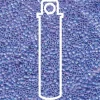 11/0 Miyuki Delica Seed Bead – Opaque Light Sapphire AB