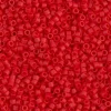 11/0 Miyuki Delica Seed Bead – Opaque Dark Red