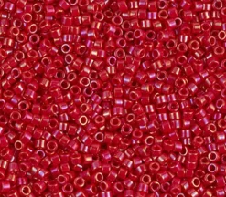 11/0 Miyuki Delica Seed Bead – Opaque Red Luster