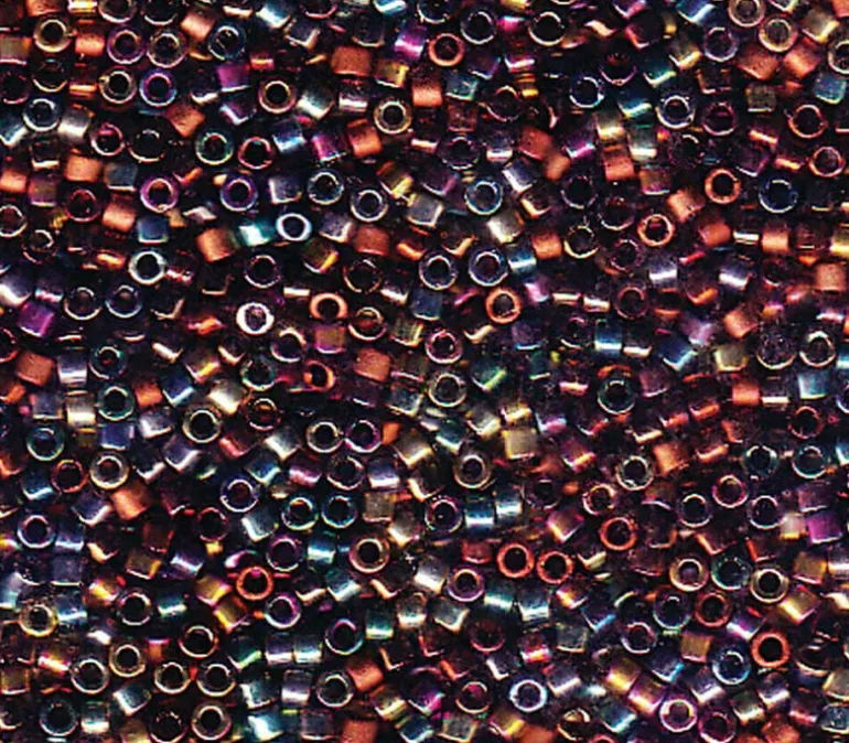 11/0 Miyuki Delica Seed Bead – Opaque Mix Heavy Metals