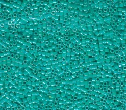 11/0 Miyuki Delica Seed Bead – Opaque Turquoise AB