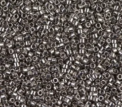 11/0 Miyuki Delica Seed Bead – Steel