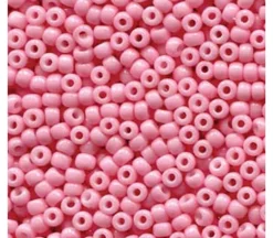 15/0  Miyuki Round Seed Bead – Duracoat Opaque Dyed Ballerina