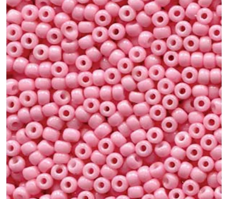 15/0 Miyuki Round Seed Bead – Duracoat Opaque Dyed Ballerina