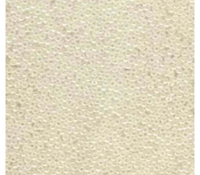 15/0 Miyuki Round Seed Bead – Ivory Ceylon