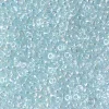 11/0  Miyuki Round Seed Bead – Light Ice Blue Lined Crystal AB