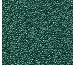 15/0 Miyuki Round Seed Bead – Matte Met Teal Iris
