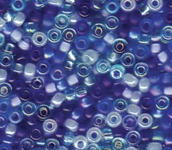 11/0  Miyuki Round Seed Bead – Mix Blue Tones