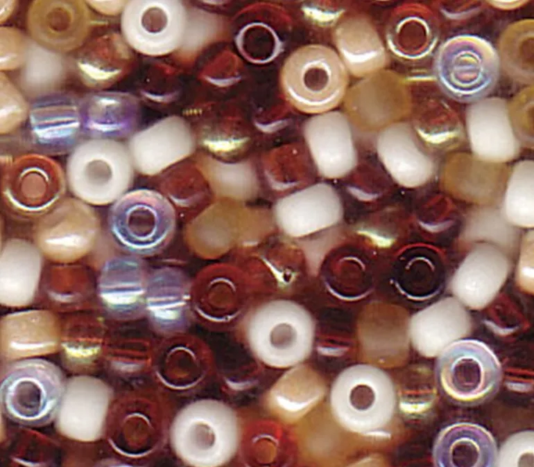 8/0 Miyuki Round Seed Bead – Mix Honey Butter