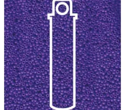 15/0  Miyuki Round Seed Bead – Opaque Dyed Purple