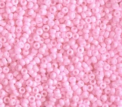 11/0  Miyuki Round Seed Bead – Opaque Pink