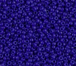 11/0  Miyuki Round Seed Bead – Opaque Cobalt