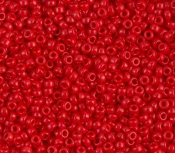 11/0  Miyuki Round Seed Bead – Opaque Red