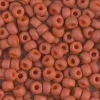 6/0  Miyuki Round Seed Bead – Opaque Terracotta