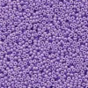 15/0  Miyuki Round Seed Bead – Opaque Dyed Pale Purple