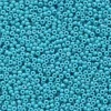 15/0  Miyuki Round Seed Bead – Opaque Dyed Blue Green