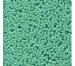 15/0  Miyuki Round Seed Bead – Opaque Dyed Turquoise