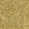 11/0  Miyuki Round Seed Bead – Silver Lined Pale Gold