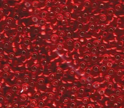 8/0  Miyuki Round Seed Bead – Silver Lined Ruby