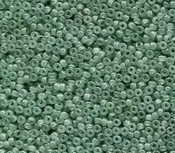 11/0  Miyuki Round Seed Bead – Translucent Sage