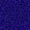 11/0  Miyuki Round Seed Bead – Transparent Cobalt