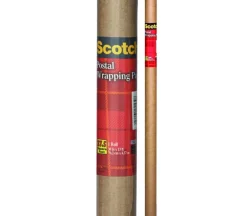 3M Kraft Postal Wrapping Paper Roll 30-inch x 15-feet