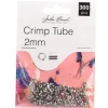 2mm Crimp Tube – Antique Silver 300 pcs