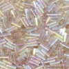 6mm Miyuki Bugle – Crystal Ivory Gold Luster