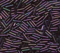6mm Miyuki Bugle – Japanese Purple Iris