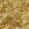 6mm Miyuki Bugle – Silver Lined Japanese Gold