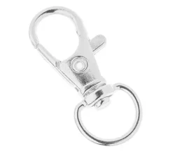 32mm Swivel Clip – Silver 2 Pieces