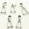 22mm x 6mm Pinch Bail – Antique Silver Plated