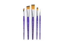 Moderna 77 Art Brushes – 5pc Oval Wash Variety Set