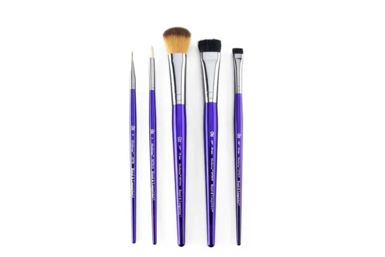 Moderna 77 Art Brushes – 5pc Oval Wash Variety Set