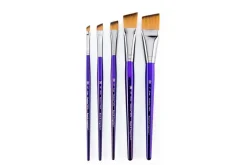Moderna 77 Art Brushes – 5pc Oval Wash Variety Set