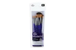 Moderna 77 Art Brushes – 5pc  Wash Variety Set
