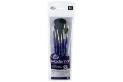 Moderna 77 Art Brushes – 5pc  Wash Variety Set
