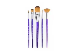 Moderna 77 Art Brushes – 5pc  Wash Variety Set