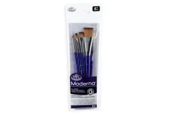 Moderna 77 Art Brushes – 5pc  Wash Variety Set