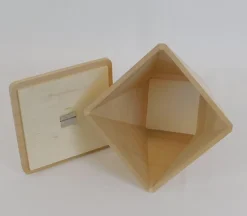 Modern Square/Angular Box with Handle – Small
