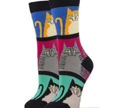 Mod Meow Socks – Womens