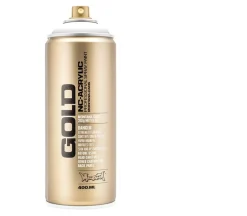 Montana Gold Acrylic Spray Paint White/Black/Gray/Brown and Metallics  (view colors)
