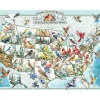 Moon Lake Cabin 1000 Piece Puzzle